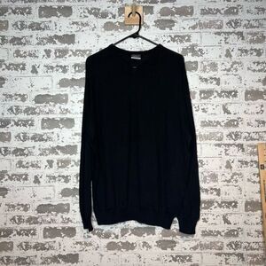 Nike golf long sleeve v neck wool sweater